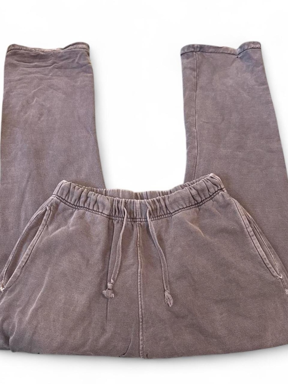 MNML Faded Purple Straight / Wide Leg 100% Cotton Sweatpants